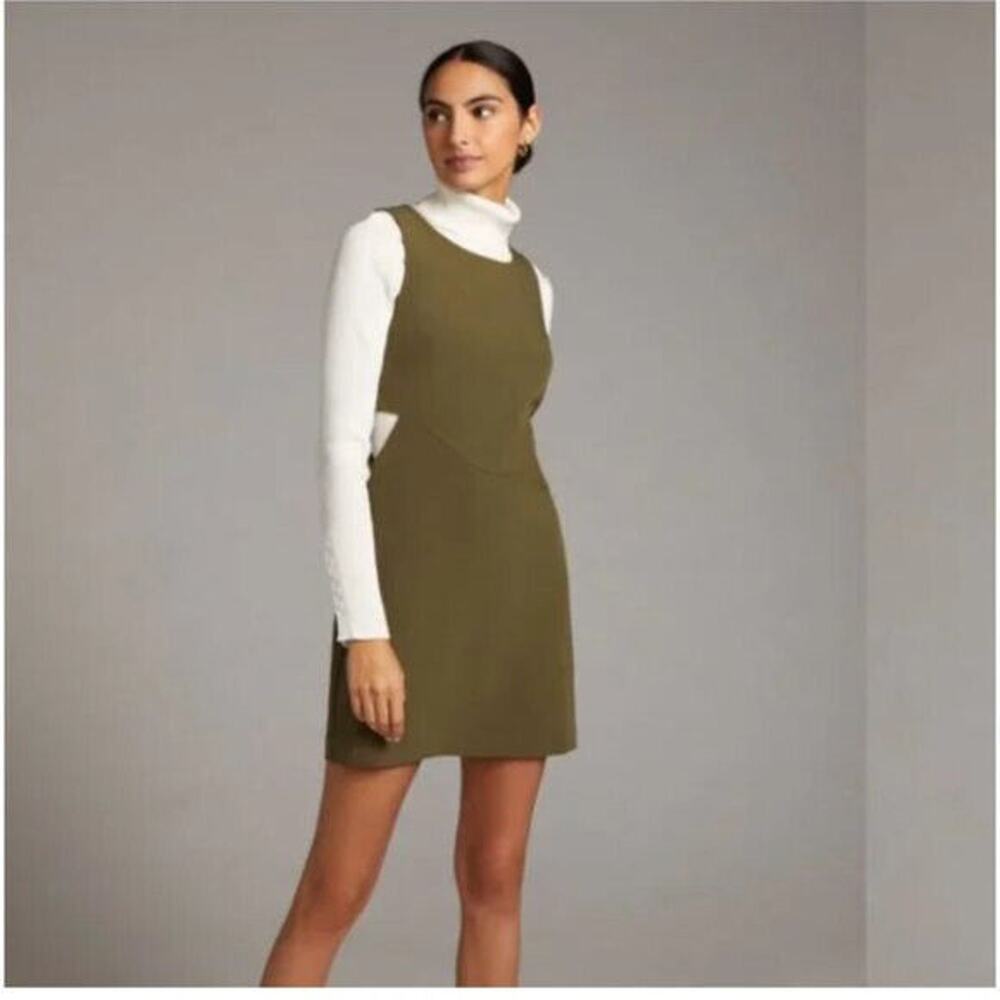 Nwtgs Anthropologie Mare Mare Cut-Out Shift Dress SZ L RT $160 - Picture 3 of 4